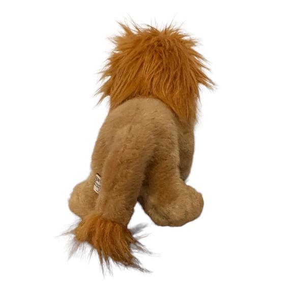Vintage 1985 Ganz Bros Stuffed Lion from The Heritage Collection Rare W/Tag - Picture 4 of 4